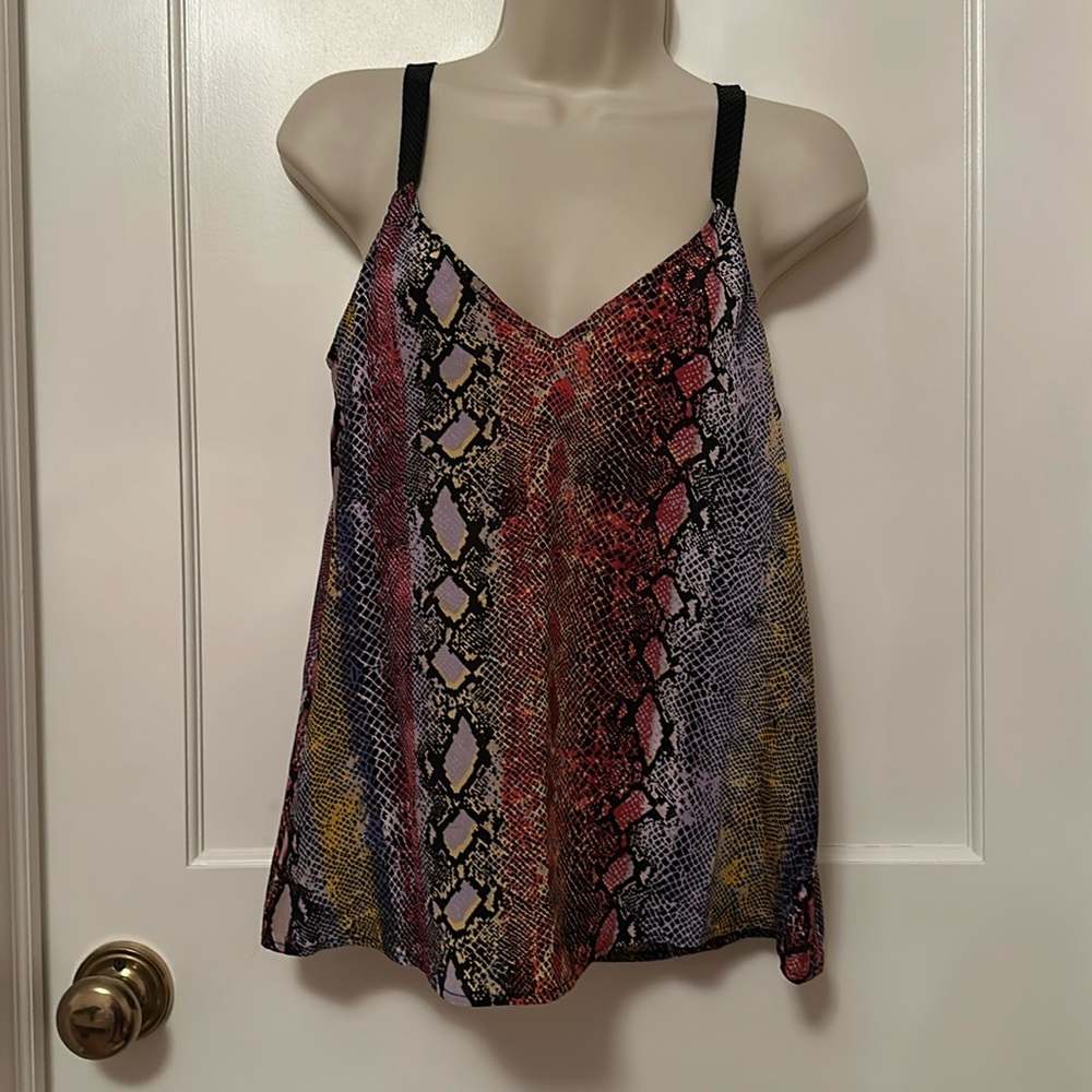 Ella moss sleeveless blouse